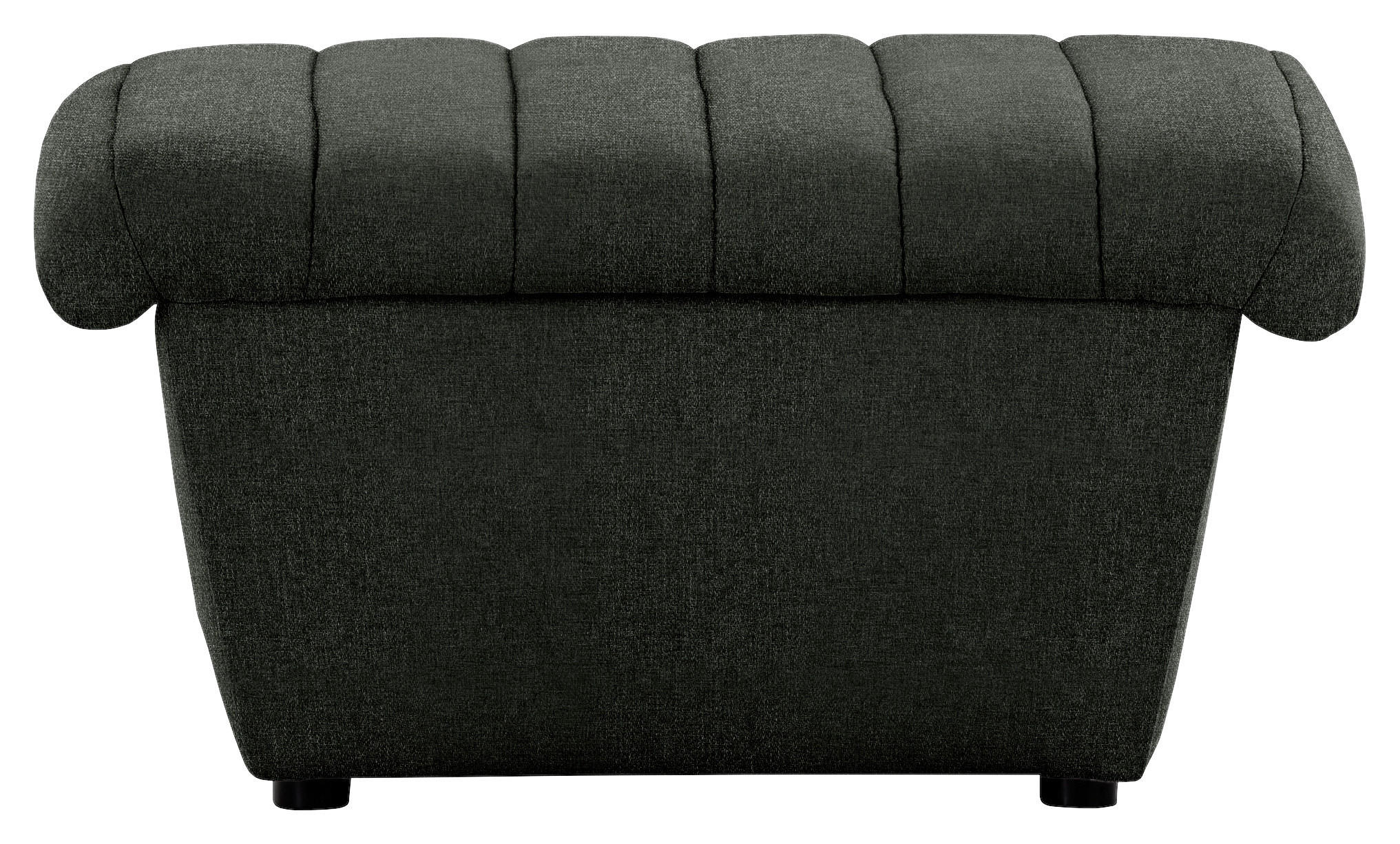 HOCKER Webstoff Grün  - Schwarz/Grün, Design, Kunststoff/Textil (74/43/85cm) - LOOKS by W.Joop