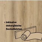 Vinylboden-Set Promo Perfect  Braun   - Braun, Basics, Kunststoff/Stein (18/0,35/122cm) - Venda