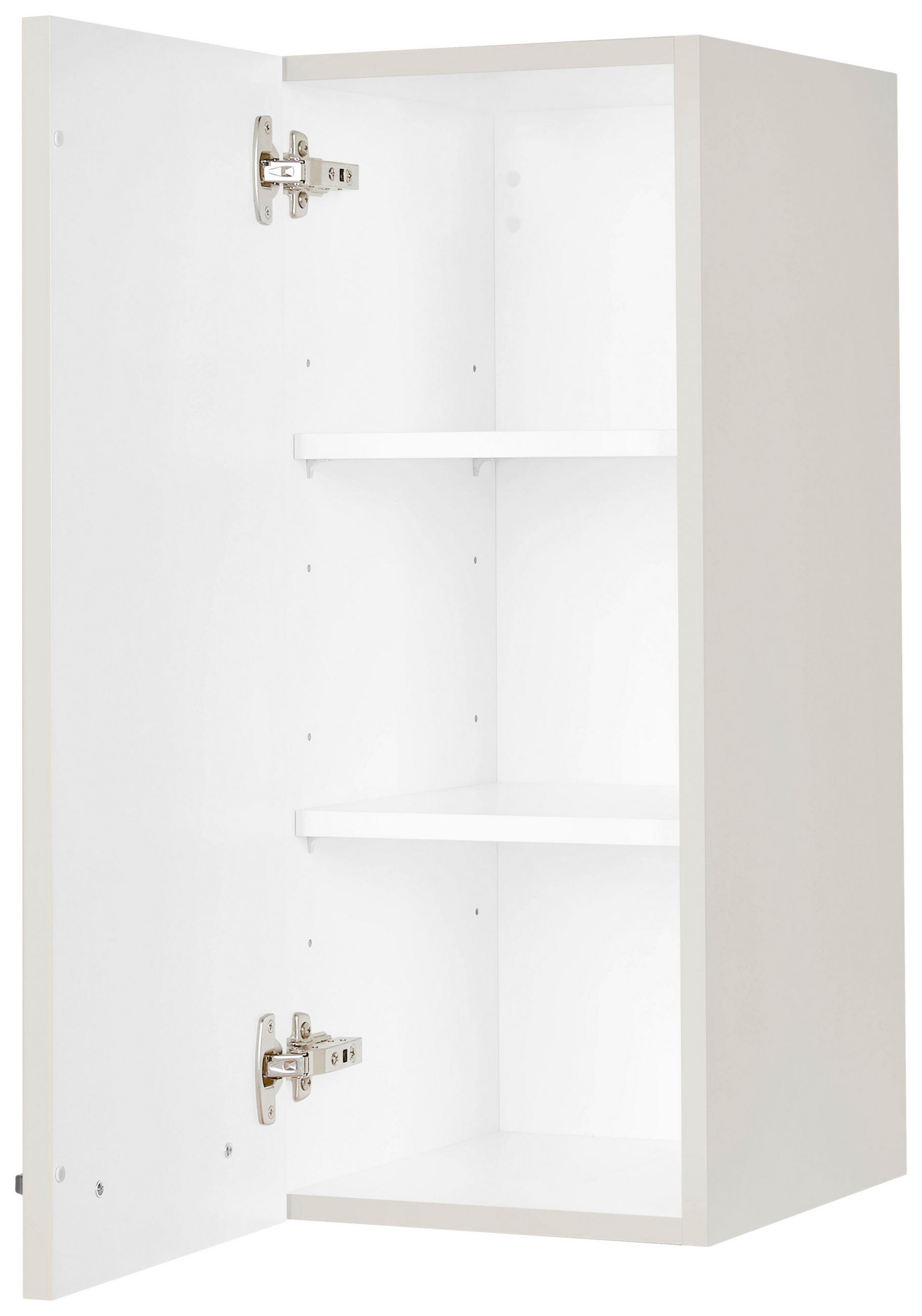 KÜCHENOBERSCHRANK 30/72/35 cm  in Hellgrau  - Edelstahlfarben/Hellgrau, MODERN, Holzwerkstoff/Metall (30/72/35cm) - Nobilia
