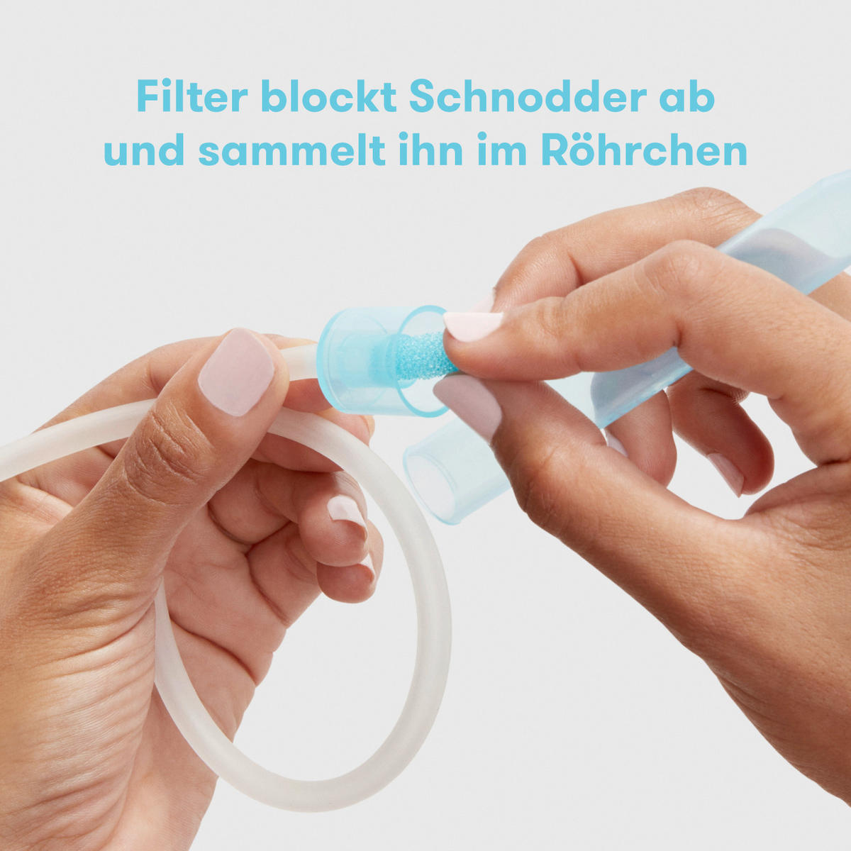 NASENSCHLEIMSAUGER Frida Baby  - Hellblau, Basics, Kunststoff (2.3/12/2,3cm) - frida