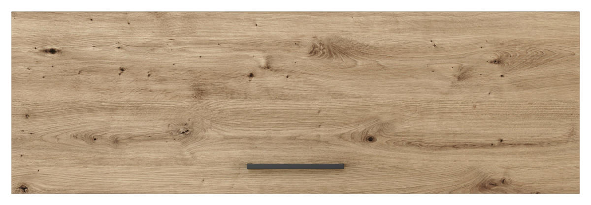 KÜCHENOBERSCHRANK 100/32/32 cm  in Eiche Artisan  - Schwarz/Eiche Artisan, KONVENTIONELL, Holzwerkstoff/Metall (100/32/32cm) - FlexWell