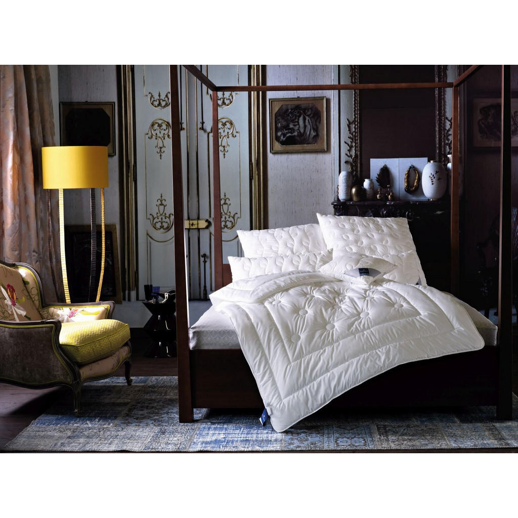 Thumbnail - Billerbeck Ganzjahresdecke Meisterklasse Uno, Weiß, Textil, 155x220 cm, Schlaftextilien, Bettdecken, 4 Jahreszeiten Bett...