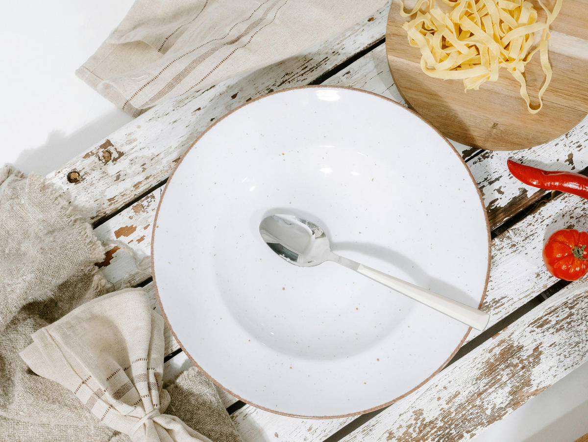 PASTATELLER Vintage Nature Weiss    - Creme, Basics, Keramik - Creatable