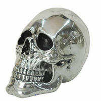 DEKOKOPF  - Chromfarben/Silberfarben, Basics, Kunststoff (20/15,5/13,5cm) - Ambia Home