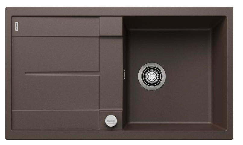 SPÜLE 515041  - Braun, Design, Stein (86/20,2/50cm) - Blanco