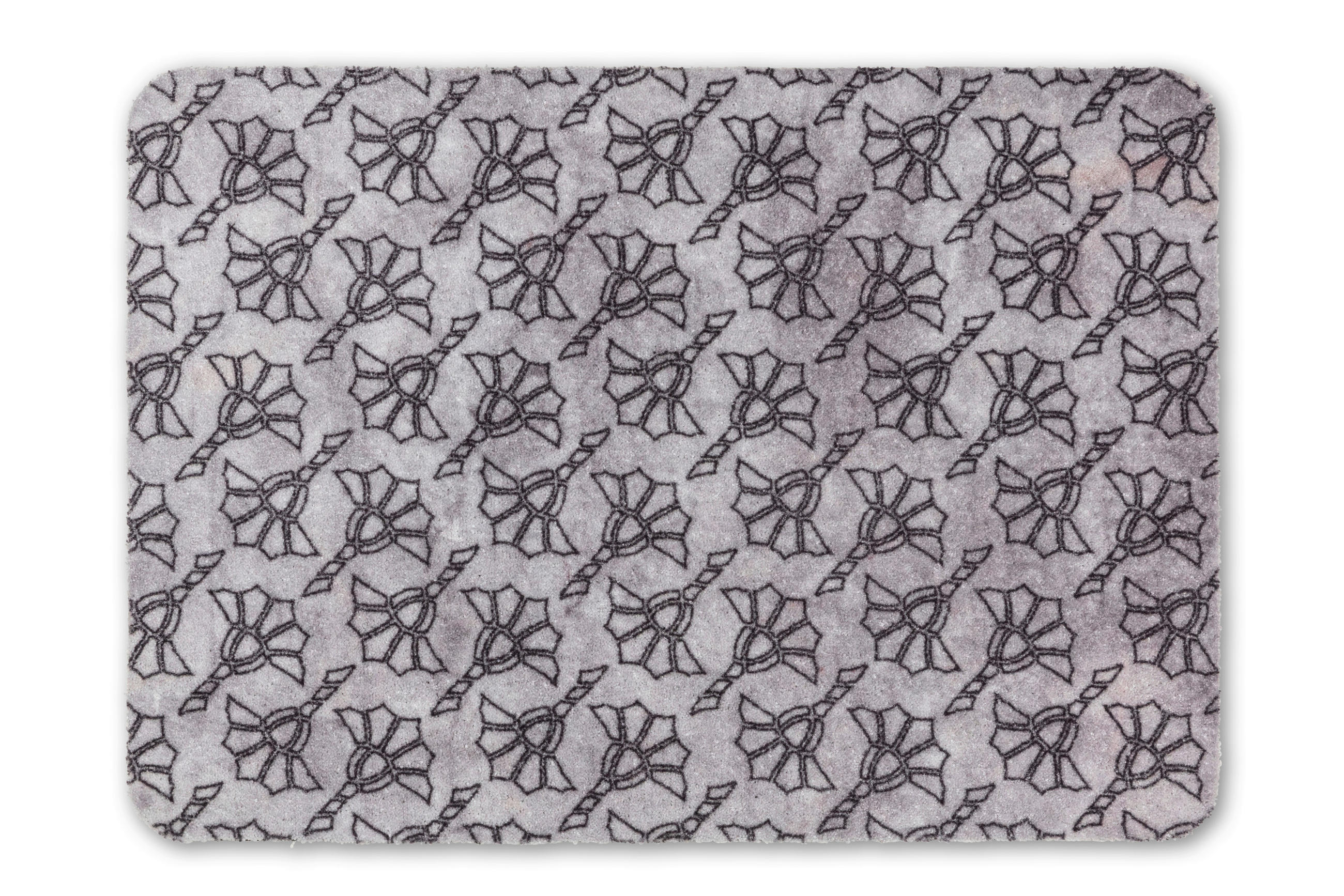 FUSSMATTE - Grau, Design, Kunststoff (50/70cm) - Joop!