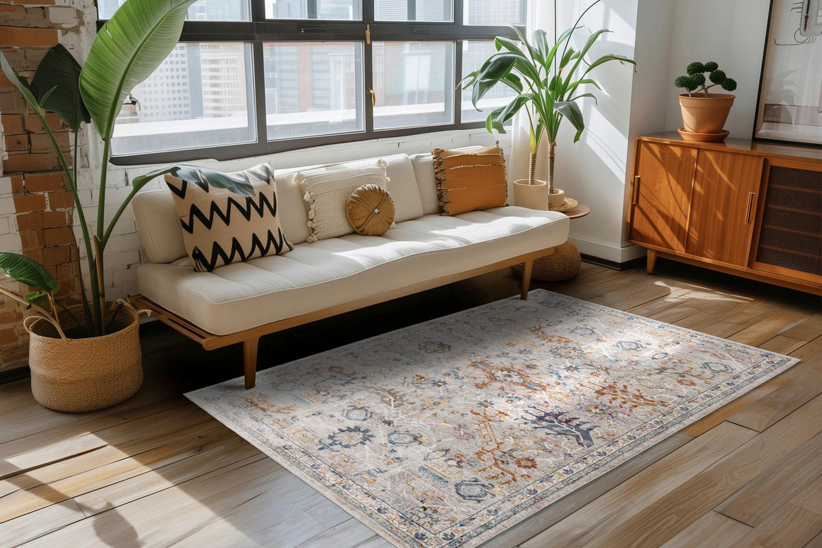 FLACHWEBETEPPICH 80/150 cm Multicolor  - Multicolor, Basics, Textil (80/150cm) - Kayoom