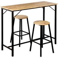 SERVIERWAGEN Schwarz, Eichefarben  - Eichefarben/Schwarz, Trend, Holzwerkstoff/Metall (110/40/88cm) - Kesper