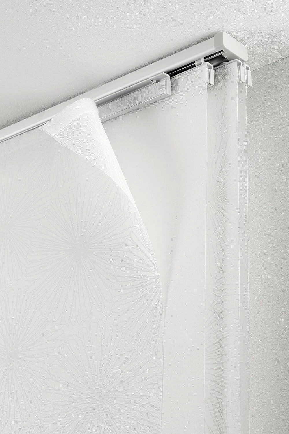 ŠINA ZA PANEL ZAVESE boja aluminijuma, metal - boja aluminijuma, Osnovno, metal (225/6cm)