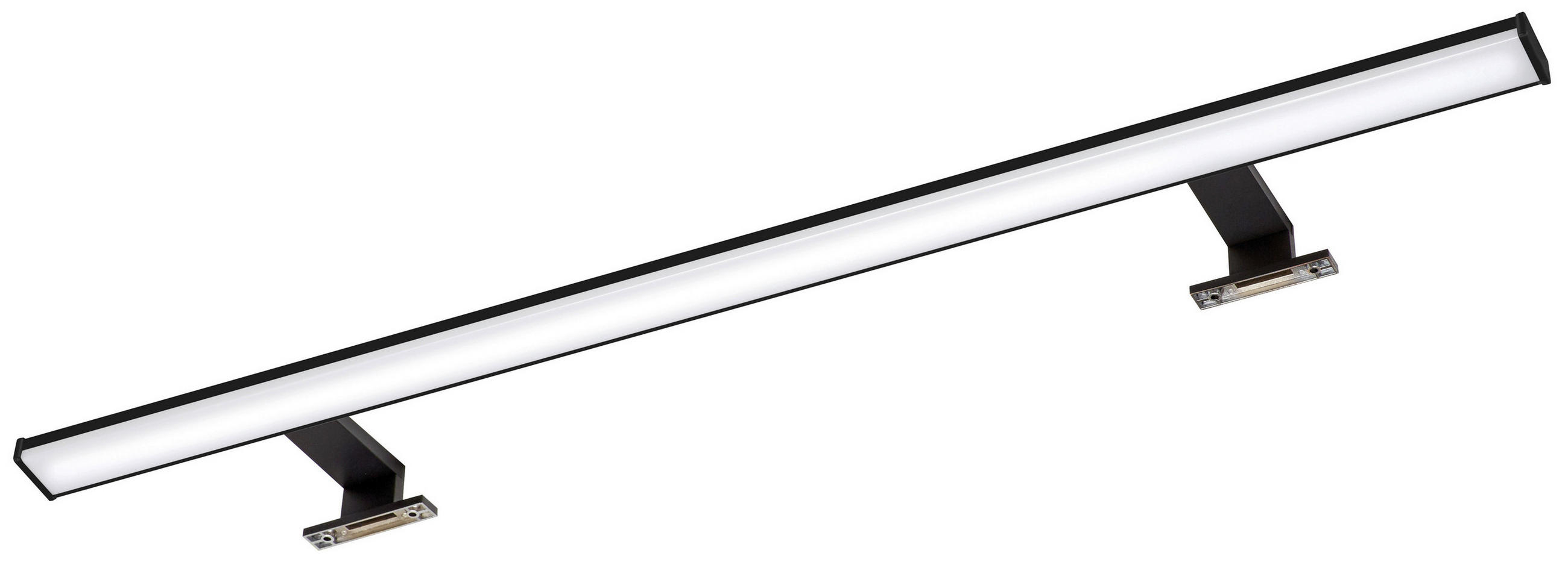 AUFBAULEUCHTE LEONARDO 90/4,2/10,5 cm  - Schwarz, Design, Metall (90/4,2/10,5cm) - Leonardo Living