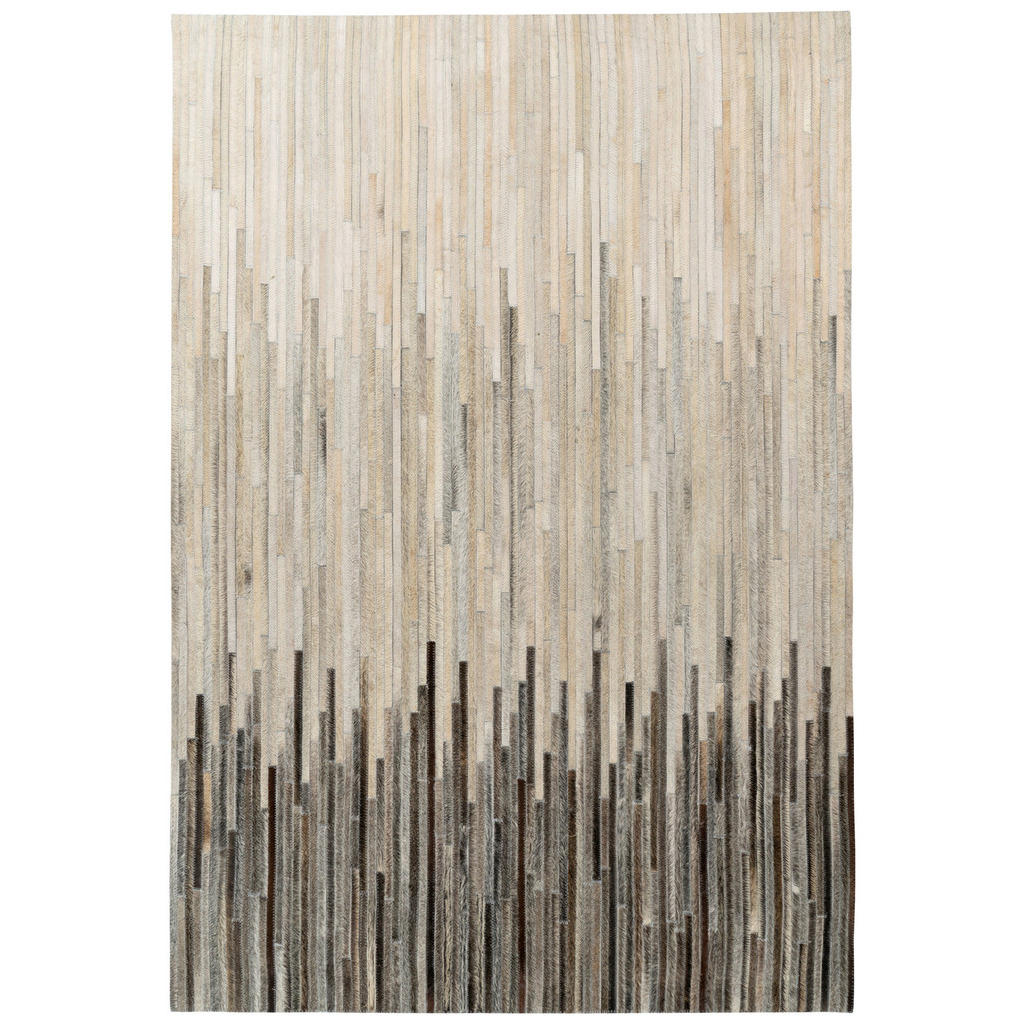XXXL KOŽENÝ KOBEREC, 120/170 cm, černá, krémová
