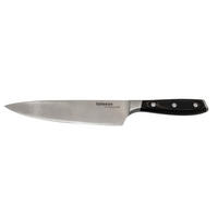 SZAKÁCSKÉS 34 cm  - sötétbarna/nemesacélszínű, Konventionell, faalapú anyag/fém (34cm) - Homeware Profession.