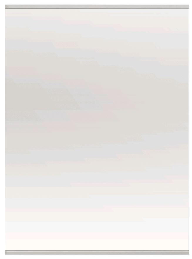 Dieter Knoll Wandspiegel Weiß 58x80x2 cm