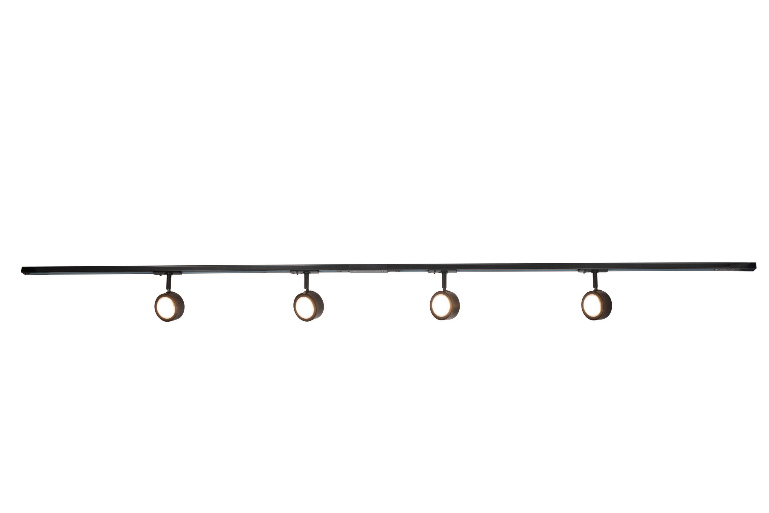 Novel Led-Strahler Puk Track Schwarz 8x15.5x204 cm