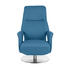 RELAXSESSEL Relaxfunktion - Chromfarben/Petrol, Design, Textil/Metall (68/109/78cm) - Welnova