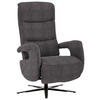 FAUTEUIL RELAX in Textil Anthrazit  - Anthrazit/Schwarz, Design, Textil/Metall (71/112/83-176cm) - Beldomo Style