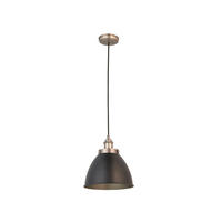 HÄNGELEUCHTE 23.5/146 cm  - Zinkfarben/Schwarz, Basics, Metall (23.5/146cm) - ENDON