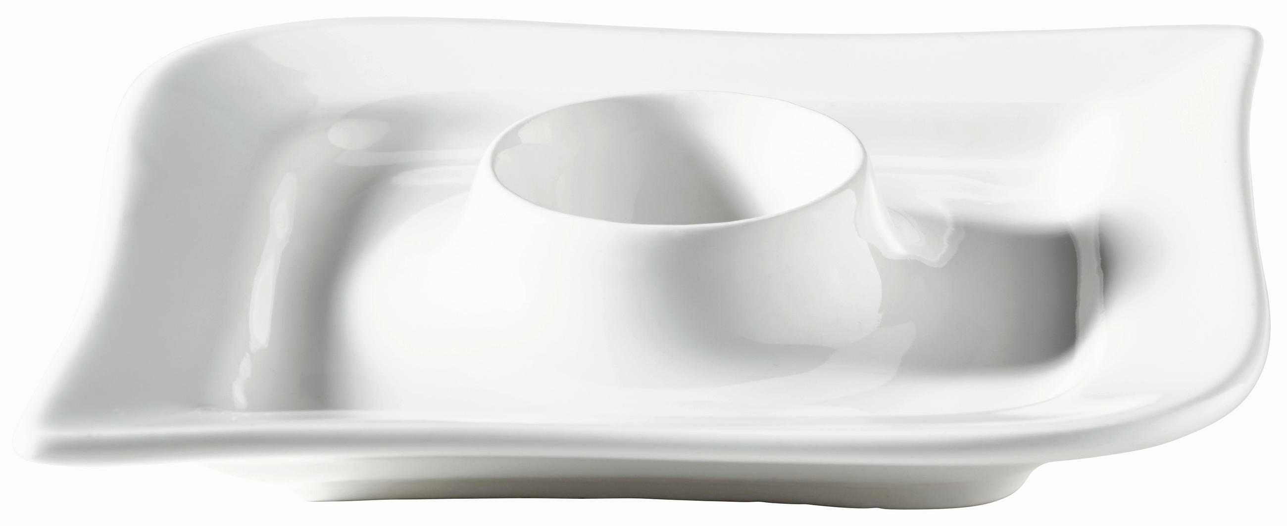 EIERBECHER Melodie Keramik - Weiß, Design, Keramik (13/13/2cm) - Ritzenhoff Breker