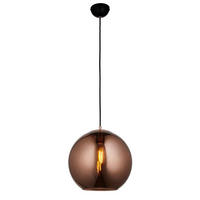HÄNGELEUCHTE 30/44-155 cm  - Kupferfarben, Basics, Glas (30/44-155cm) - ENDON