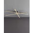 LED-DECKENLEUCHTE - Chromfarben, Design, Kunststoff/Metall (12/81/101cm) - Novel LED-DECKENLEUCHTE - Chromfarben, Design, Kunststoff/Metall (12/81/101cm) - Novel