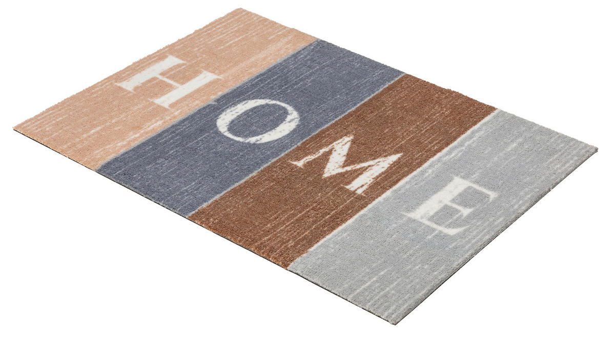 FUßMATTE  50/70 cm  Braun, Grau, Beige  - Beige/Braun, Basics, Textil (50/70cm) - Esposa