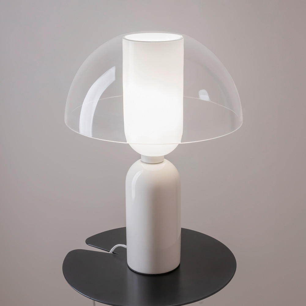 TISCHLEUCHTE 30/42,5 cm   - Weiß, MODERN, Keramik/Metall (30/42,5cm) - MAYTONI