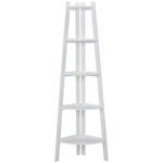 ECKREGAL in 40/180/40 cm Weiß  - Weiß, Basics, Holzwerkstoff (40/180/40cm) - Carryhome