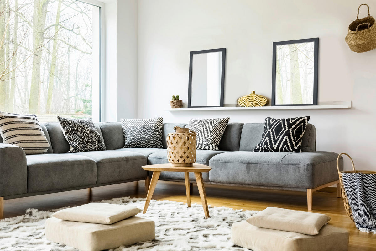 WANDSPIEGEL 48/68/2 cm    in rechteckig  - Anthrazit, Trend, Glas/Holzwerkstoff (48/68/2cm) - Boxxx