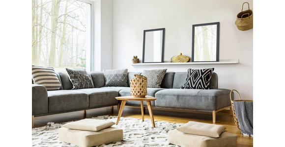 WANDSPIEGEL 48/68/2 cm  - Anthrazit, Trend, Glas/Holzwerkstoff (48/68/2cm) - Boxxx