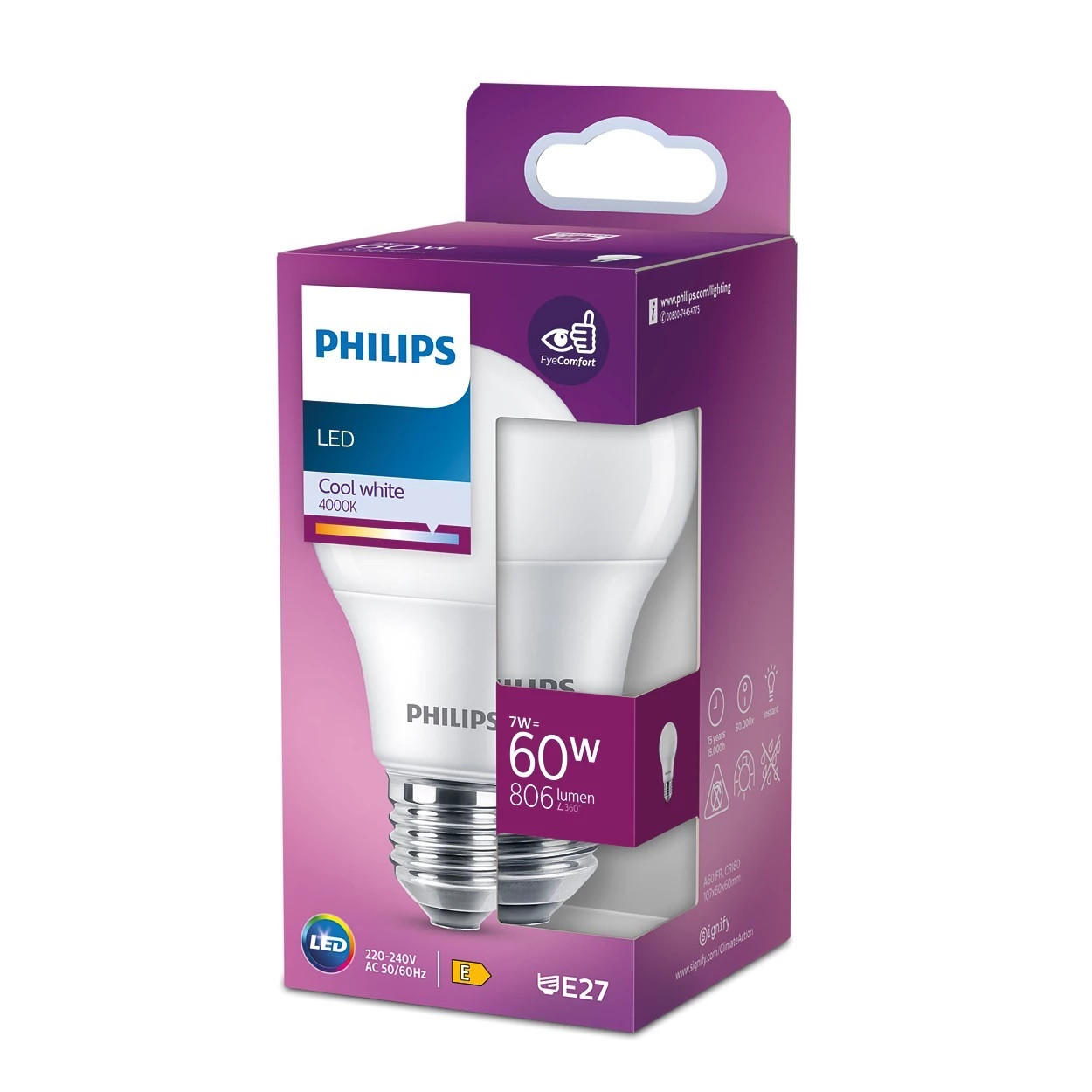 LED-SIJALKA   //// - Basics, umetna masa (6/11/6cm) - Philips