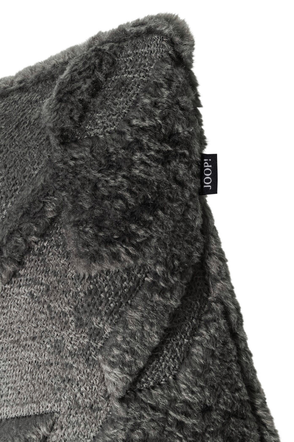 KISSENHÜLLE J! POSH 45/45 cm  - Anthrazit, Design, Textil (45/45cm) - Joop!