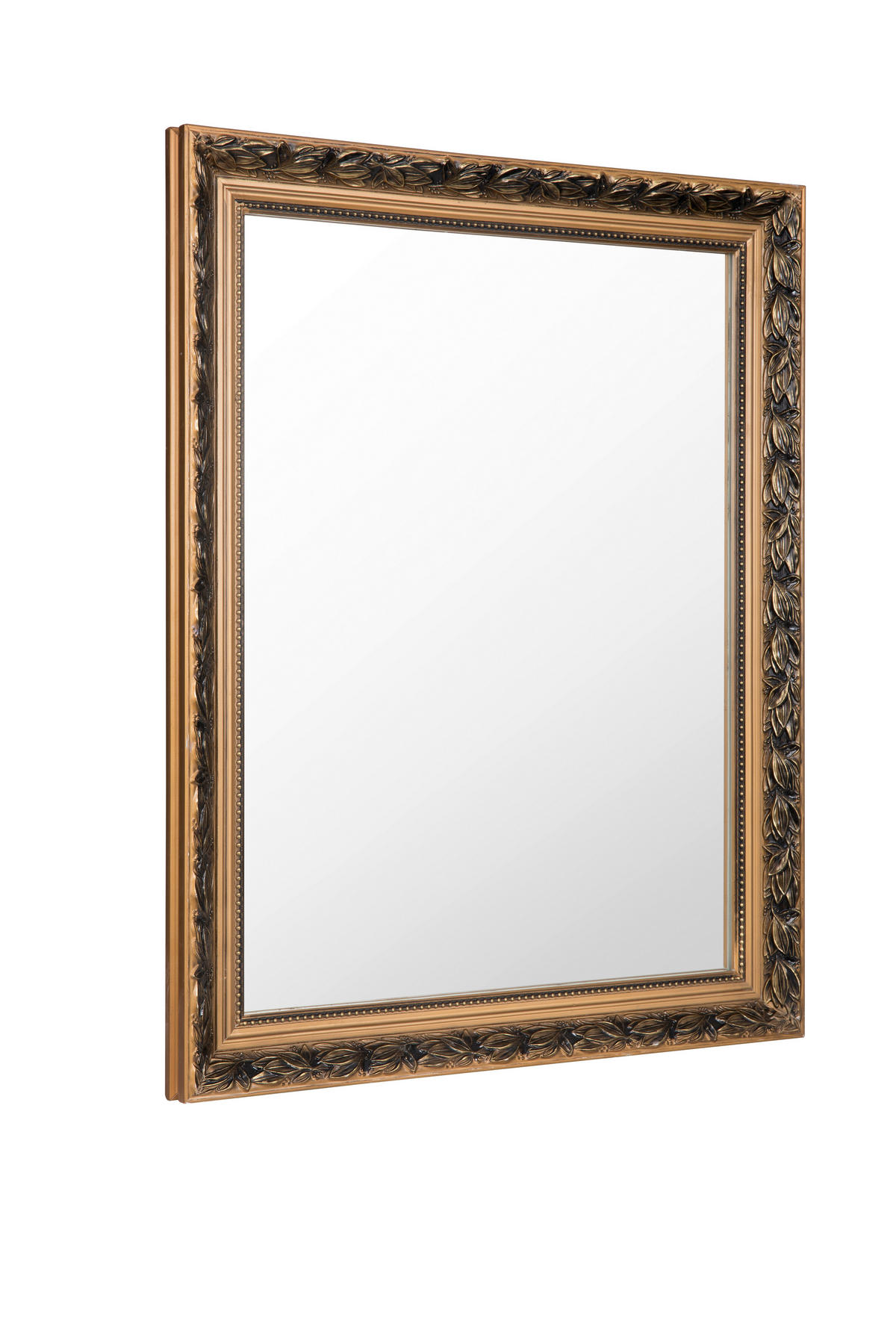 FALI TÜKÖR 55/70/3 cm    - aranyszínű, Lifestyle, Üveg/fa (55/70/3cm) - Xora