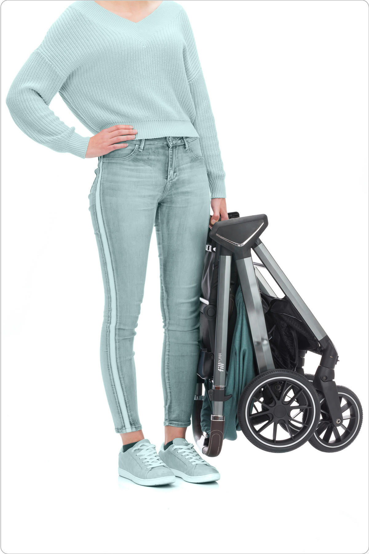 DEČJA KOLICA - SET  Fill Puma  - Osnovno, metal/plastika (55/108/81cm) - Fillikid