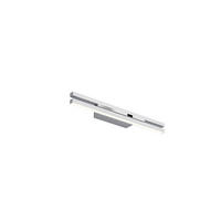 LED-WANDLEUCHTE Ben 40/4/7 cm   - Nickelfarben, Design, Metall (40/4/7cm) - elements by BANKAMP