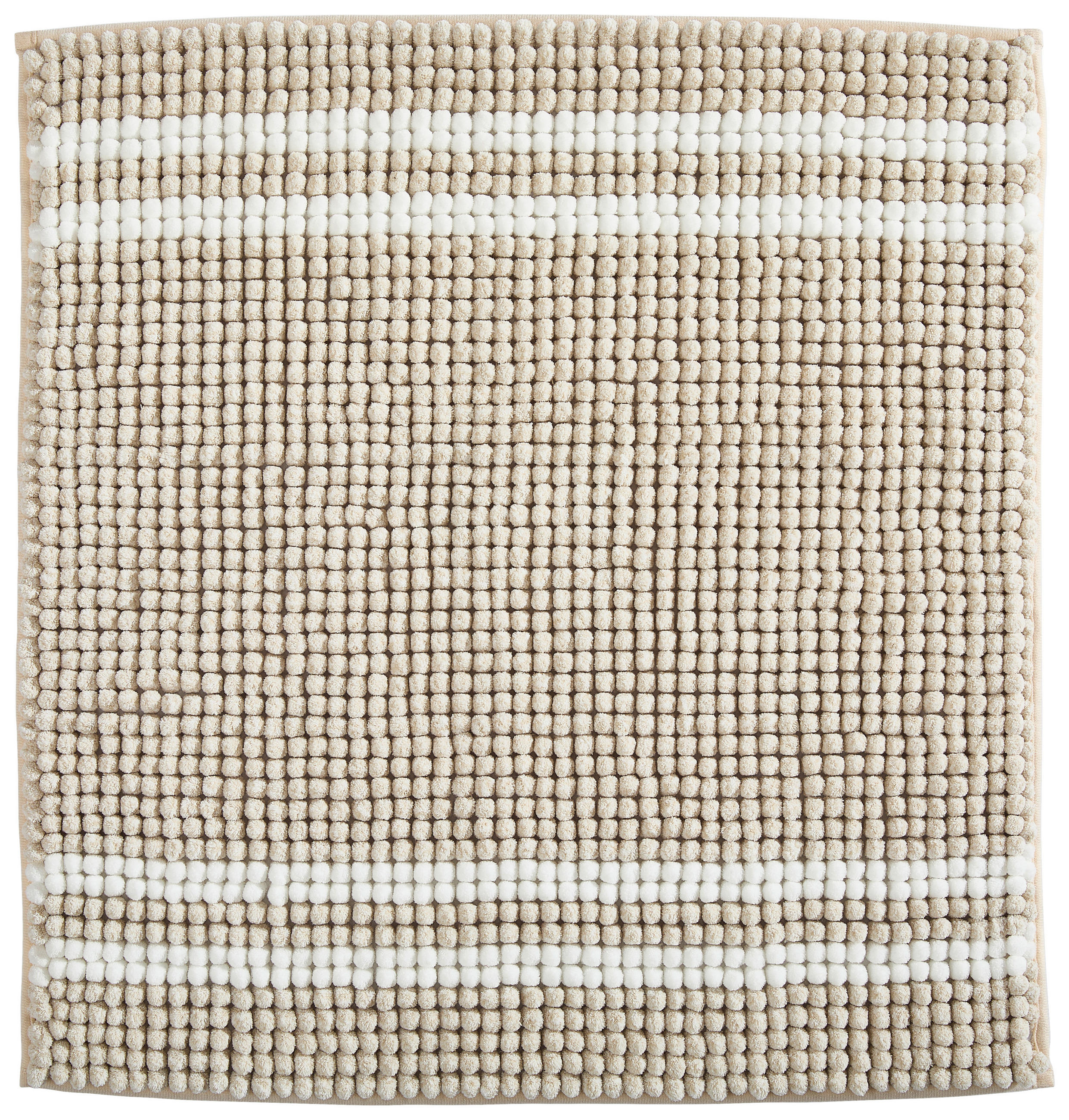 BADEMATTE Taupe 60/60 cm  - Taupe, Textil (60/60cm) - Esposa