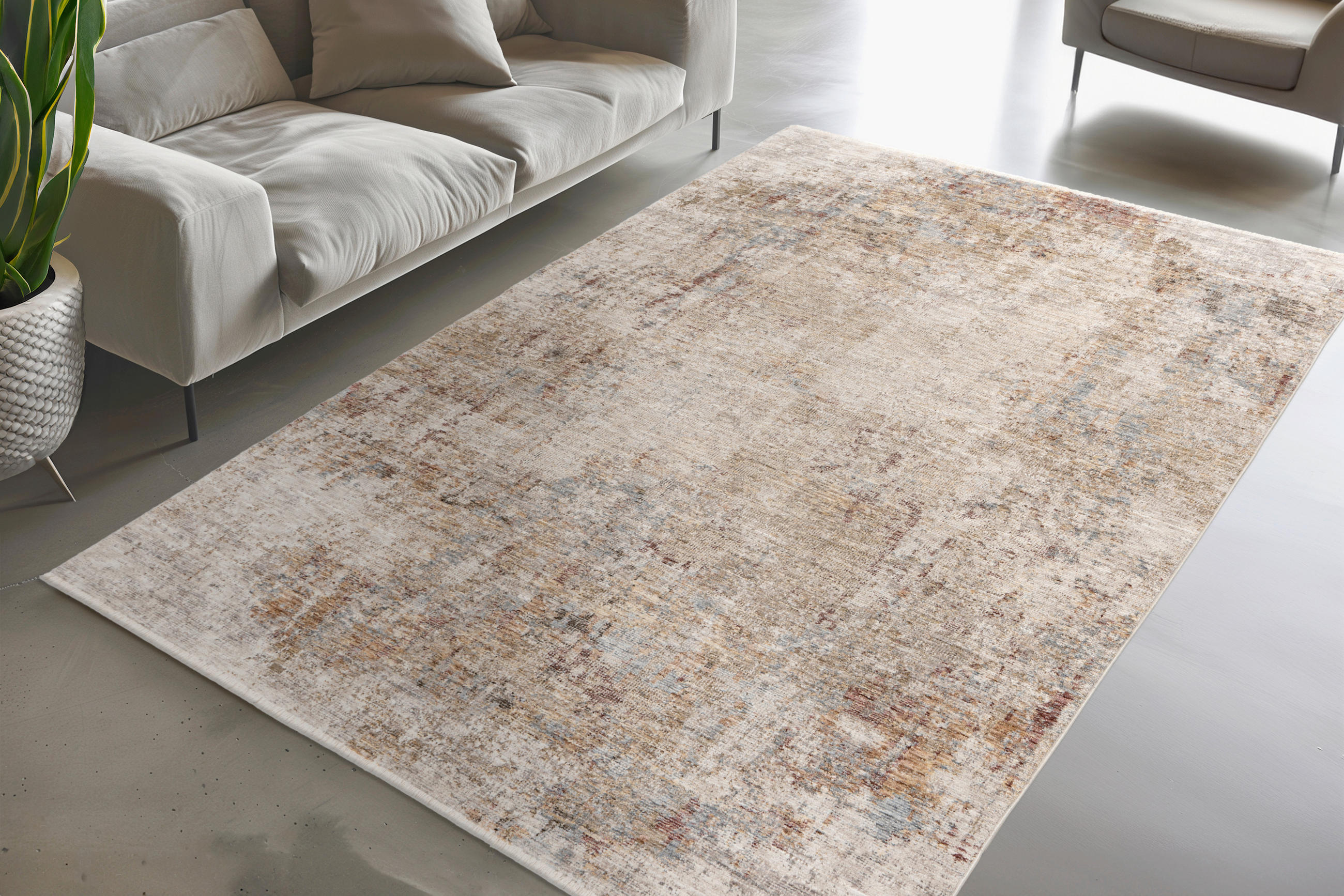 FLACHWEBETEPPICH 120/170 cm My Picasso Multicolor  - Multicolor, Design, Textil (120/170cm) - Obsession