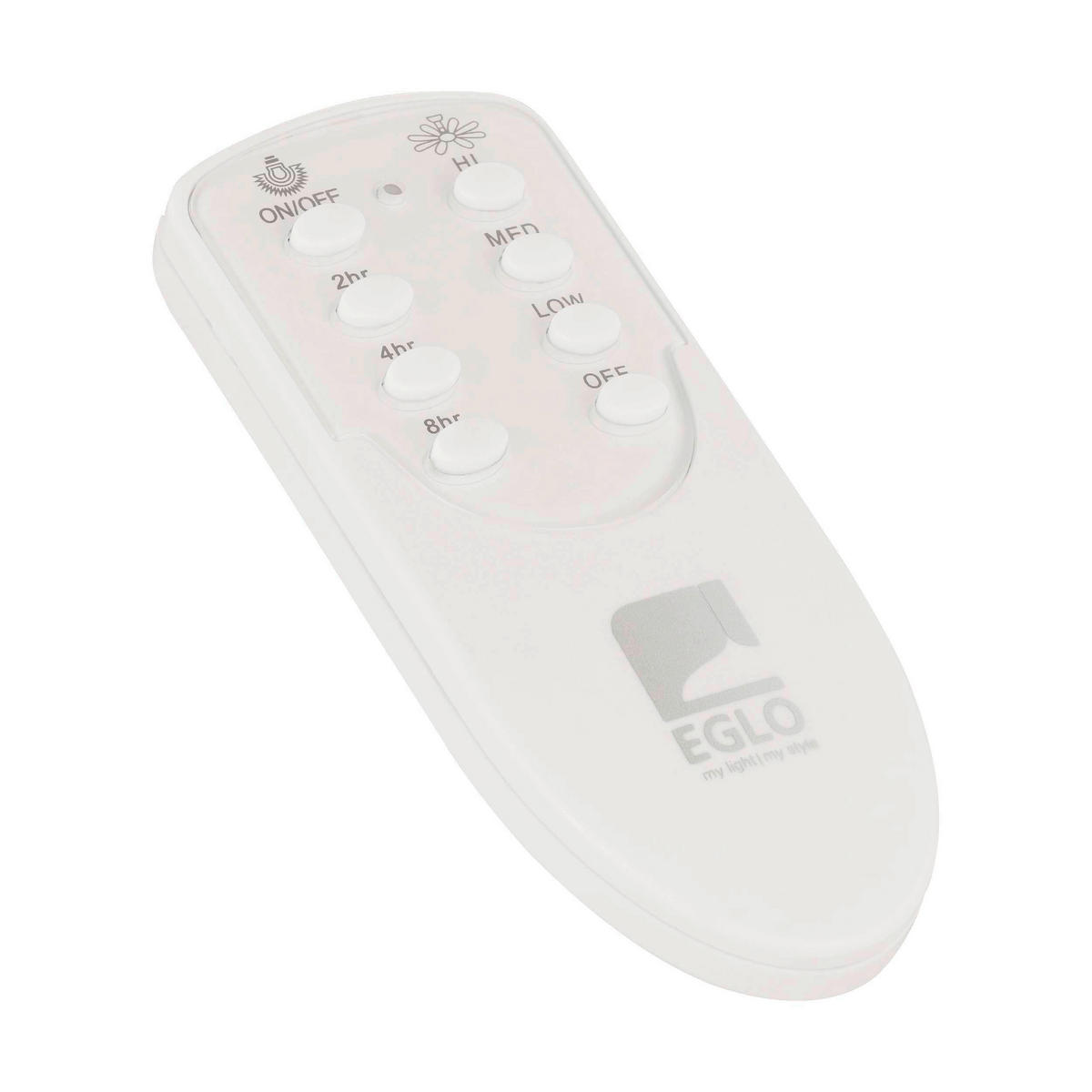 DECKENVENTILATOR 19 W  122/32,6 cm    - Weiss/Eichefarben, Basics, Naturmaterialien/Kunststoff (122/32,6cm) - Eglo