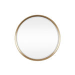 WANDSPIEGEL Goldfarben  - Goldfarben, LIFESTYLE, Glas/Holzwerkstoff (73/73/5,6cm) - Xora