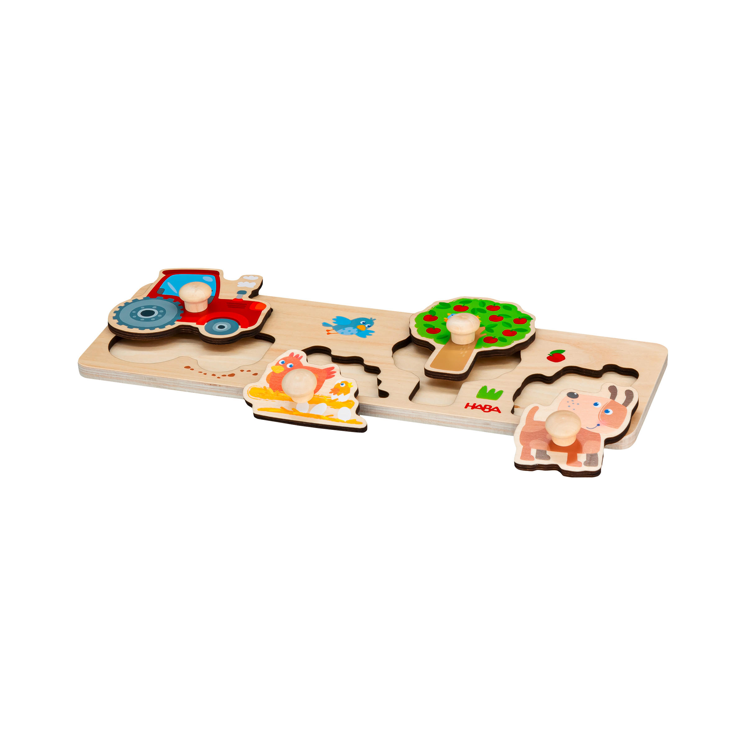 PUZZLE - Multicolor, Basics, Holz (30/10/0,8cm) - Haba
