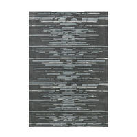 NAPLOCHO TKANÝ KOBEREC, 170/240 cm antracitová - antracitová, Design, textil (170/240cm) - Kayoom