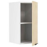 KÜCHENOBERSCHRANK 30/60/31 cm  in Weiß, Honigeiche  - Honigeiche/Schwarz, Trend, Holzwerkstoff/Kunststoff (30/60/31cm) - MID.YOU