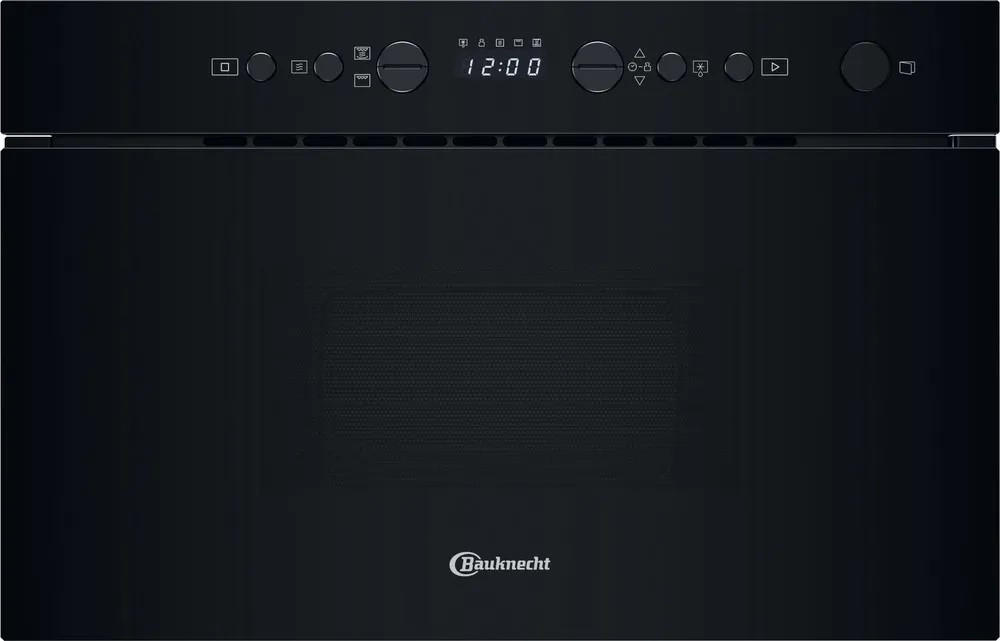 EINBAUMIKROWELLE BMN14BK  - Schwarz, Basics, Metall (59,5/38,2/32cm) - Bauknecht