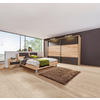 SCHLAFZIMMER in Eichefarben, Dunkelbraun  - Eichefarben/Dunkelbraun, Konventionell, Holzwerkstoff (180/200cm) - Xora