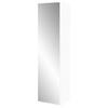 KLEIDERSCHRANK in Weiss  - Weiss/Edelstahlfarben, Design, Glas/Holzwerkstoff (51,3/213,6/59,3cm) - Cantus