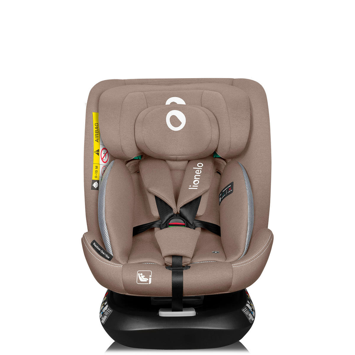 KINDERAUTOSITZ Bastiaan One i-Size   - Beige, Basics, Kunststoff (44.5/60/81cm) - Lionelo