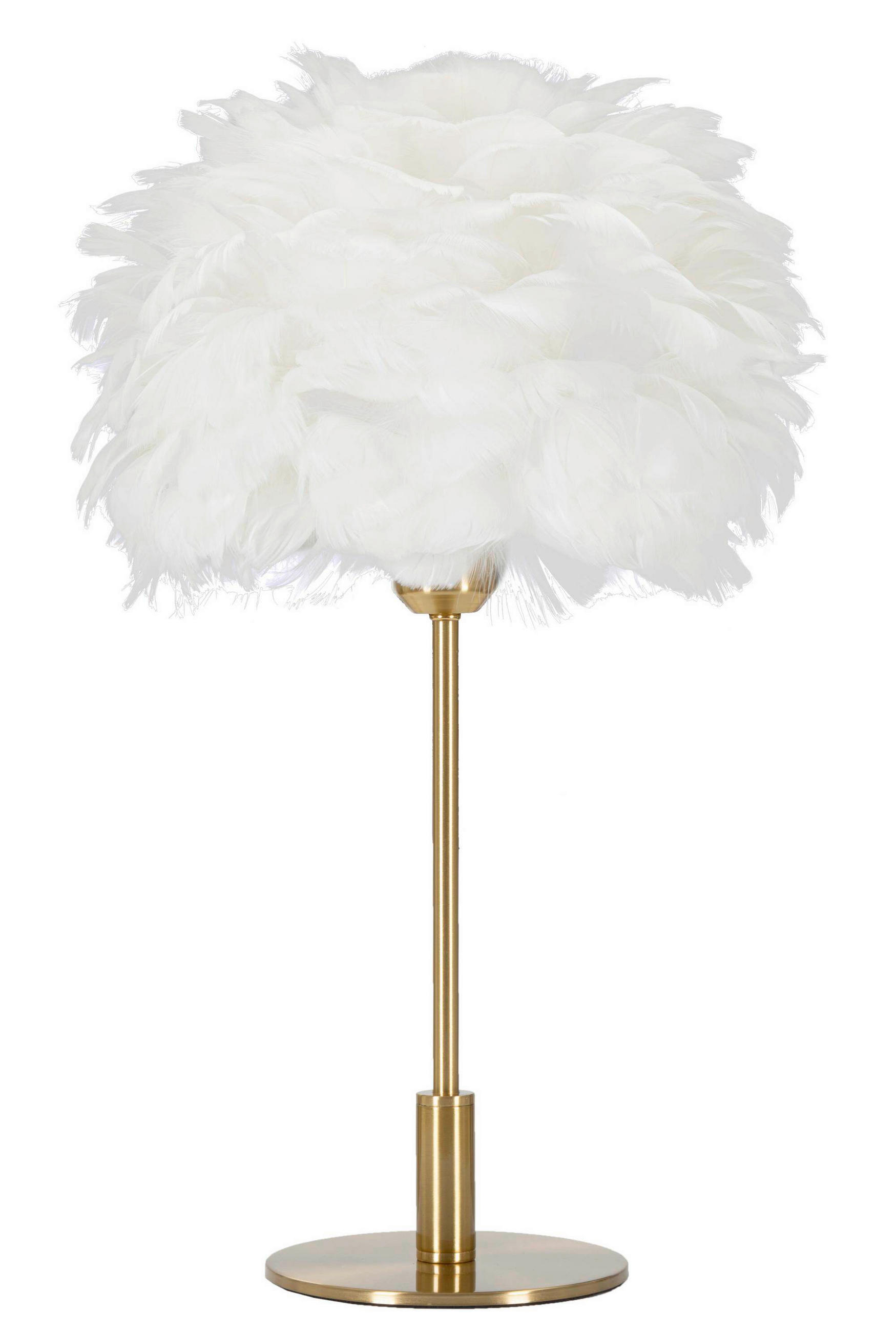 Mauro Ferretti Tischleuchte Weiß, Gold 30x50x30 cm
