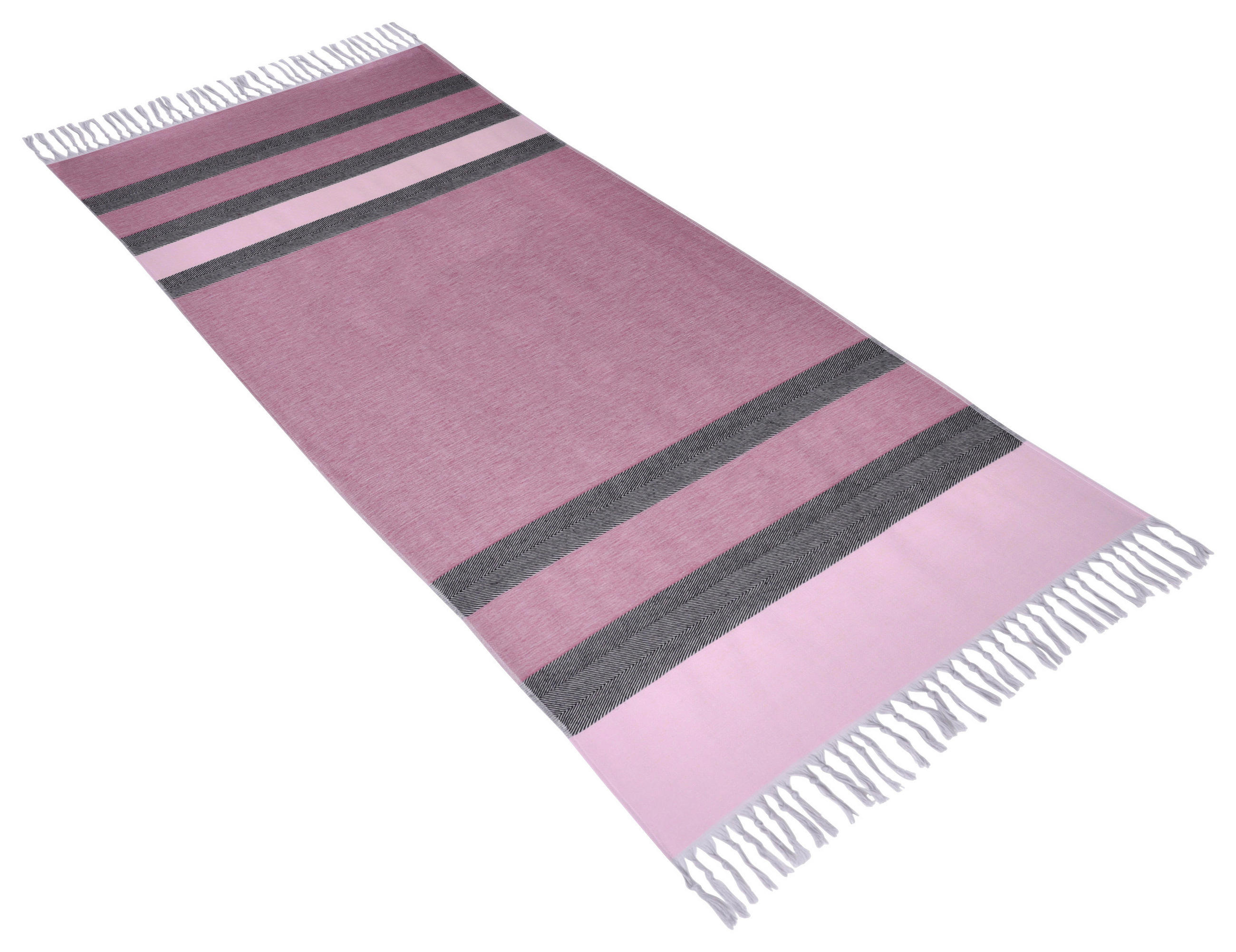 SAUNATUCH 80/180 cm Amun Rot  - Rot, Basics, Textil (80/180cm) - Vossen