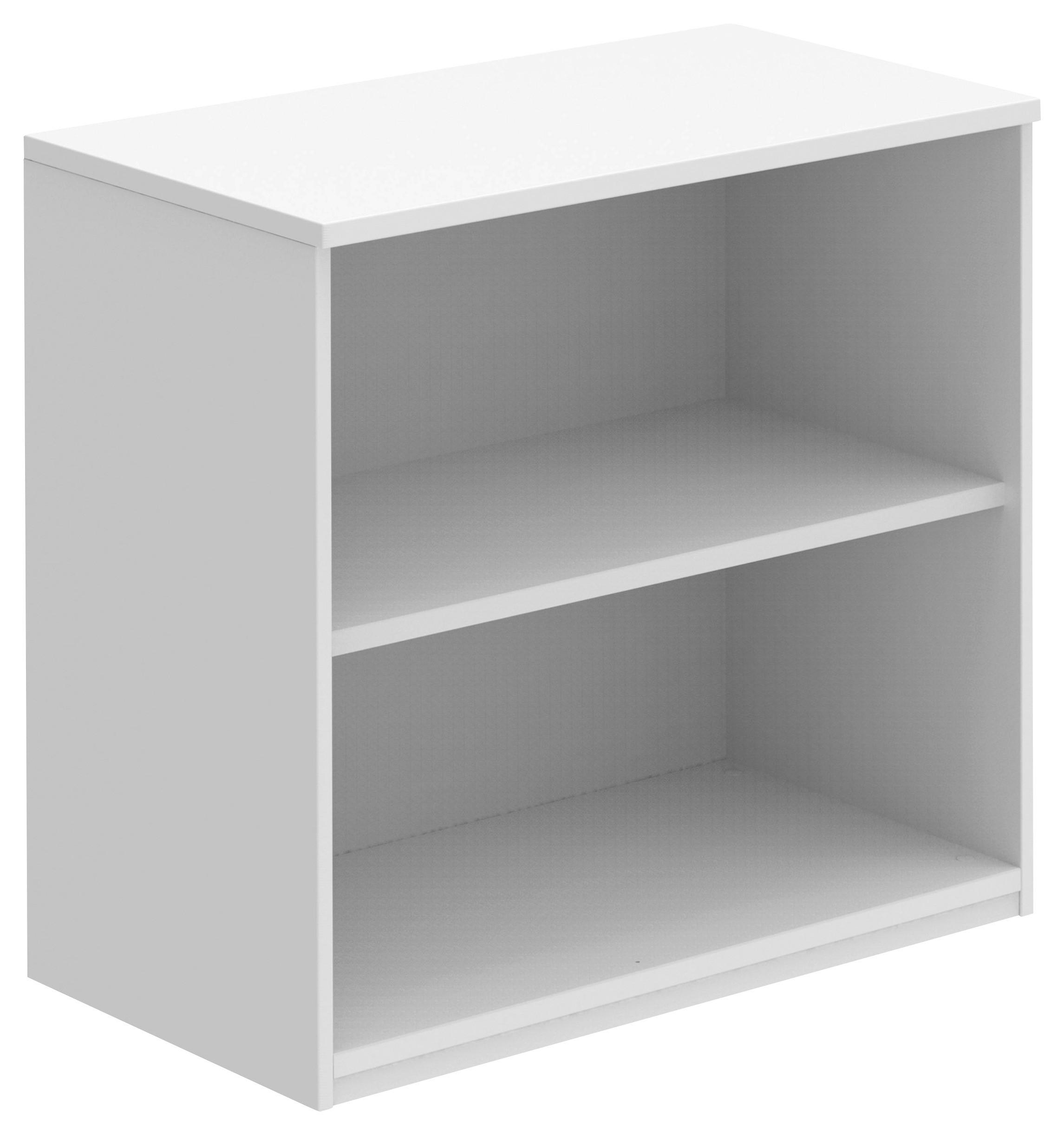 AKTENREGAL 80/76,5/43 cm  - Weiß, KONVENTIONELL, Holzwerkstoff (80/76,5/43cm) - Moderano