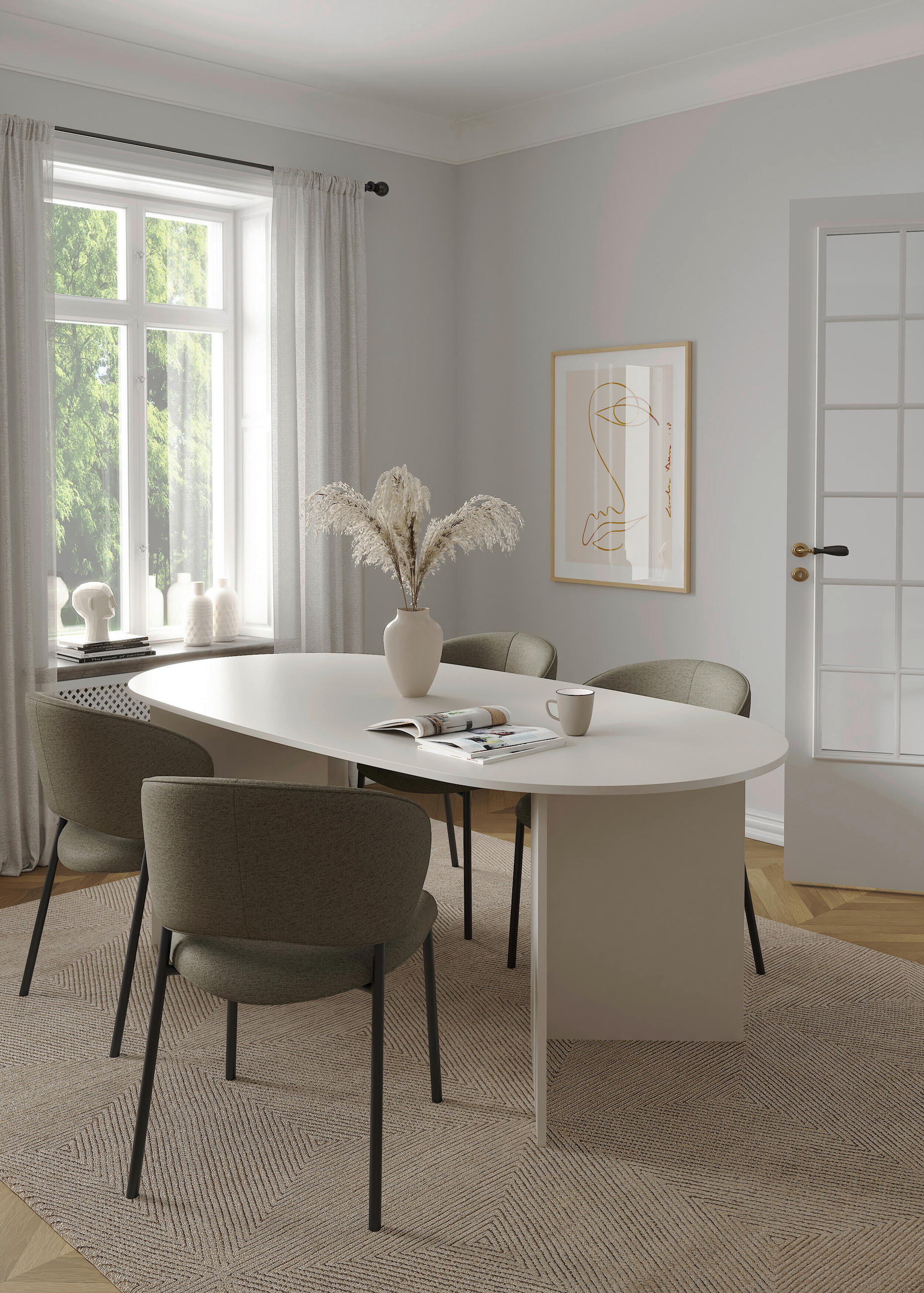 ESSTISCH in Holz 200/100/76 cm   - Kaschmir, MODERN, Holz (200/100/76cm) - MID.YOU