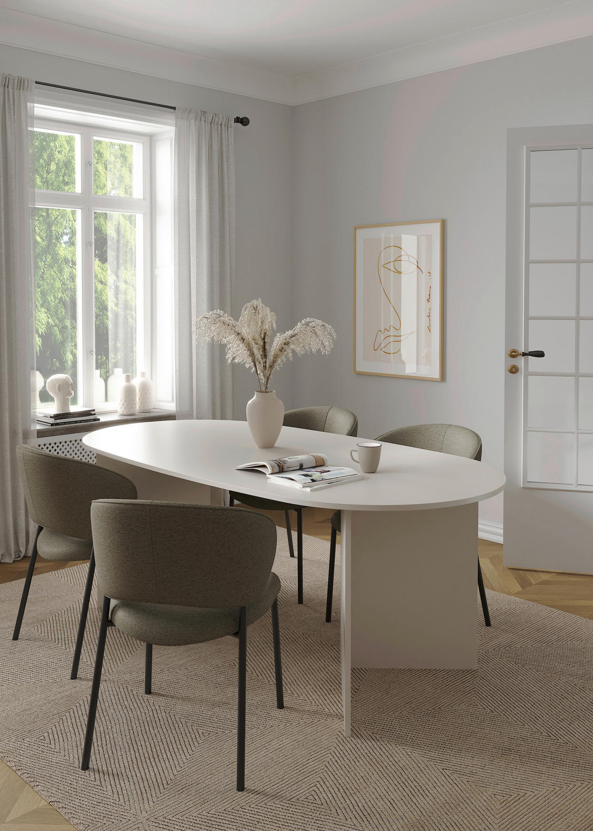 ESSTISCH in Holz 200/100/76 cm   - Kaschmir, MODERN, Holz (200/100/76cm) - MID.YOU